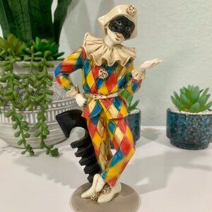 VTG ~ Mid Century Italian Harlequin Jester “Arlecchino”